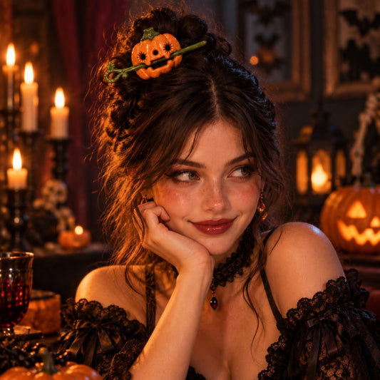Halloween Hair Claws & Pins Spooky Gothic Hair Accessories