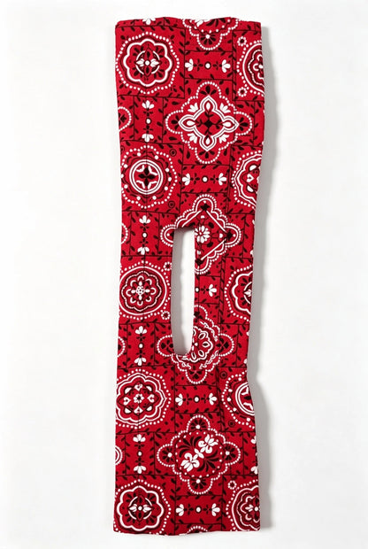 ⏰ LAST DAY 49% OFF - Western Print Low-Bun Hair Bow