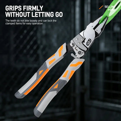 🔧 Self-Locking Ratchet Pliers – Secure Grip
