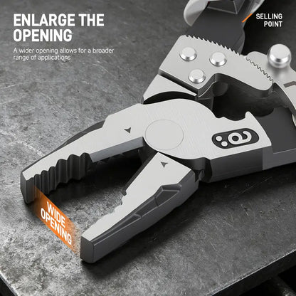 🔧 Self-Locking Ratchet Pliers – Secure Grip