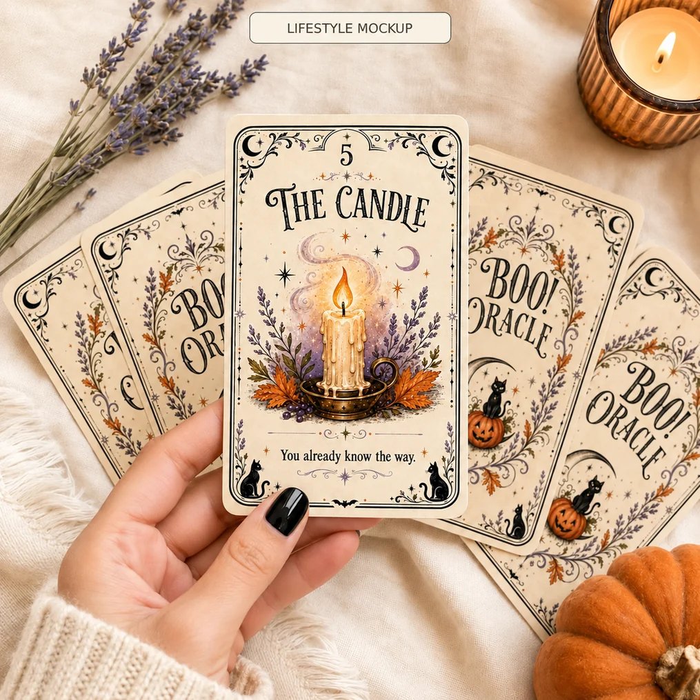 🎃 🔮31 Nights of Halloween™ Oracle Deck | 31 Daily Spooky Messages for October
