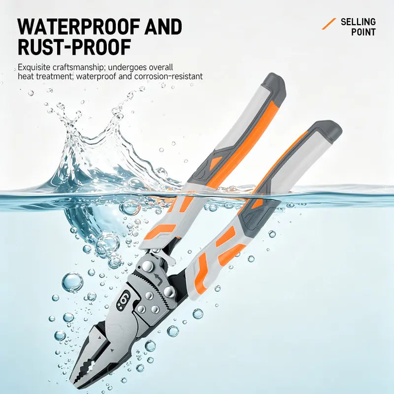 🔧 Self-Locking Ratchet Pliers – Secure Grip