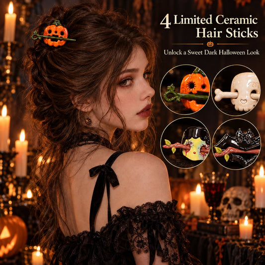 Halloween  Hair Claws & Pins Spooky Gothic Hair Accessories