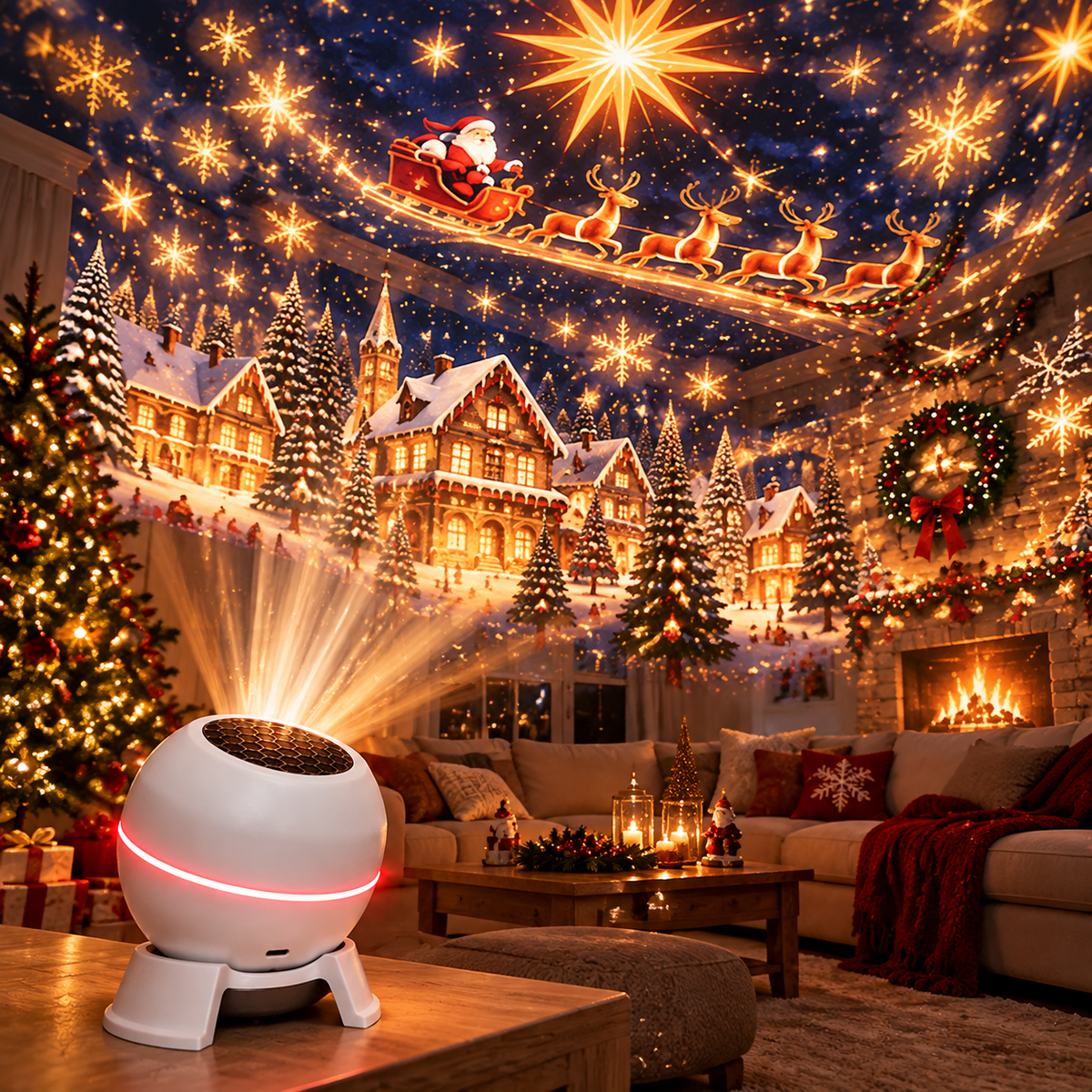 🎅ChristmasGalaxy™ Holiday Projector – Turn Any Room Into a Magical Christmas Wonderland