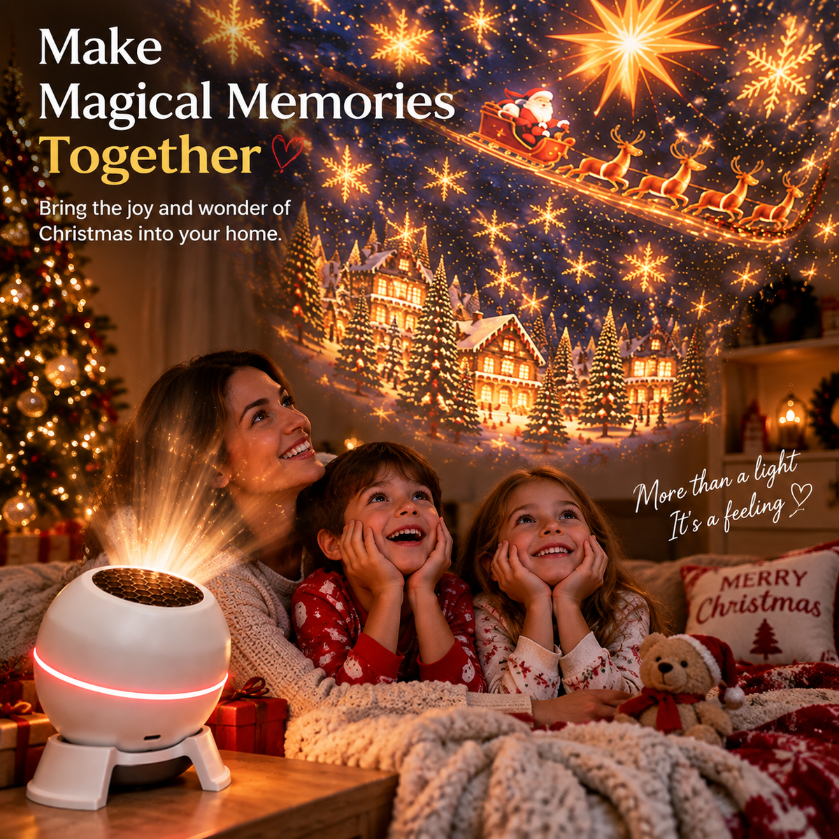 🎅ChristmasGalaxy™ Holiday Projector – Turn Any Room Into a Magical Christmas Wonderland