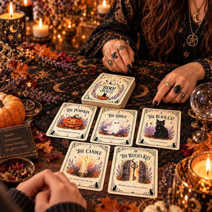 🎃 🔮31 Nights of Halloween™ Oracle Deck | 31 Daily Spooky Messages for October