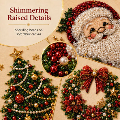 ✨ 3D Christmas Pearl Craft Kit – Relaxing DIY Holiday Art